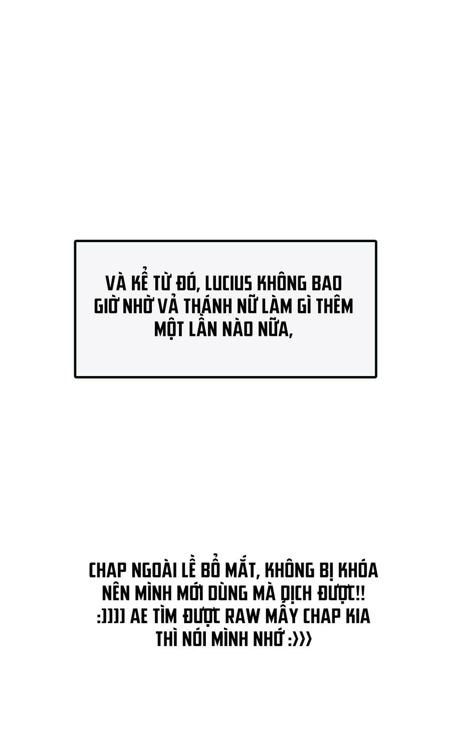 Thánh nữ, xin hãy dừng ngay những trò quái đản của cô đi!!