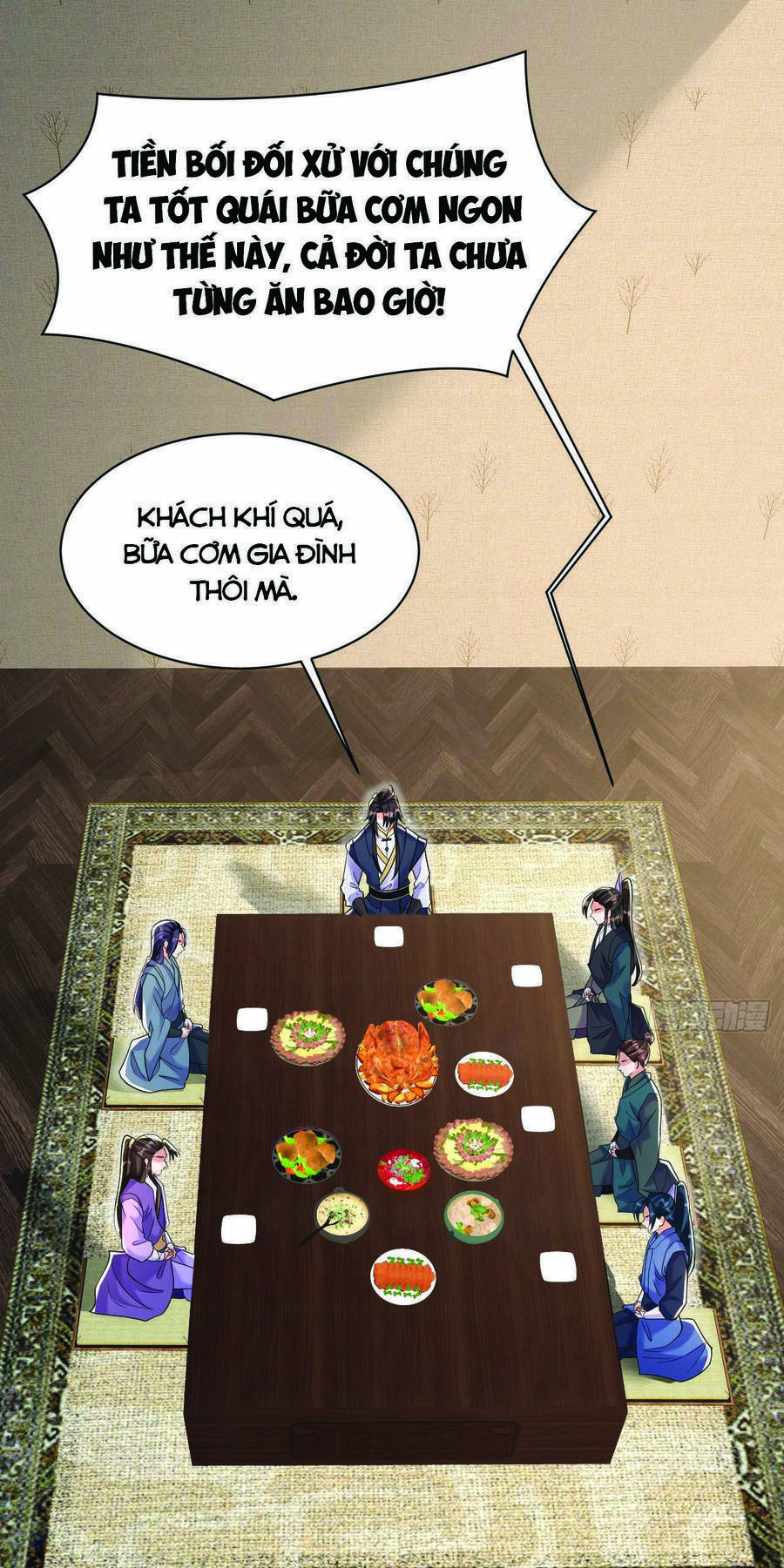 Ta vô địch từ ăn chực
