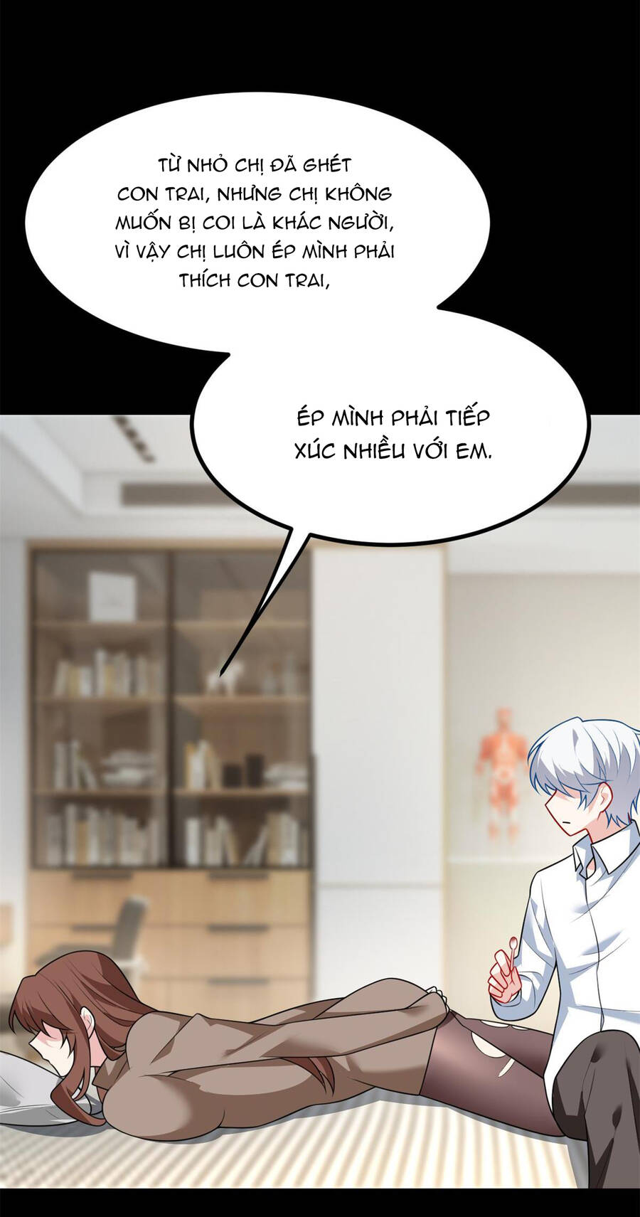Tôi ở thế giới khác dựa dẫm vào phụ nữ