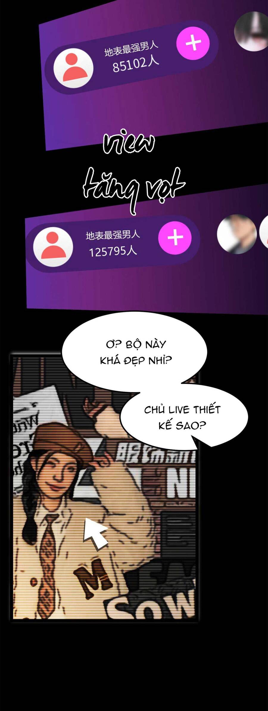Tôi ở thế giới khác dựa dẫm vào phụ nữ