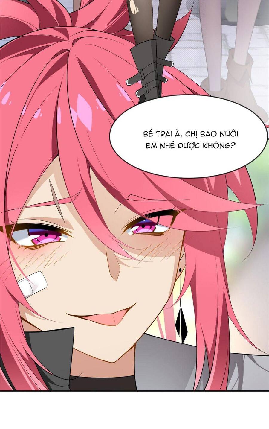 Tôi ở thế giới khác dựa dẫm vào phụ nữ