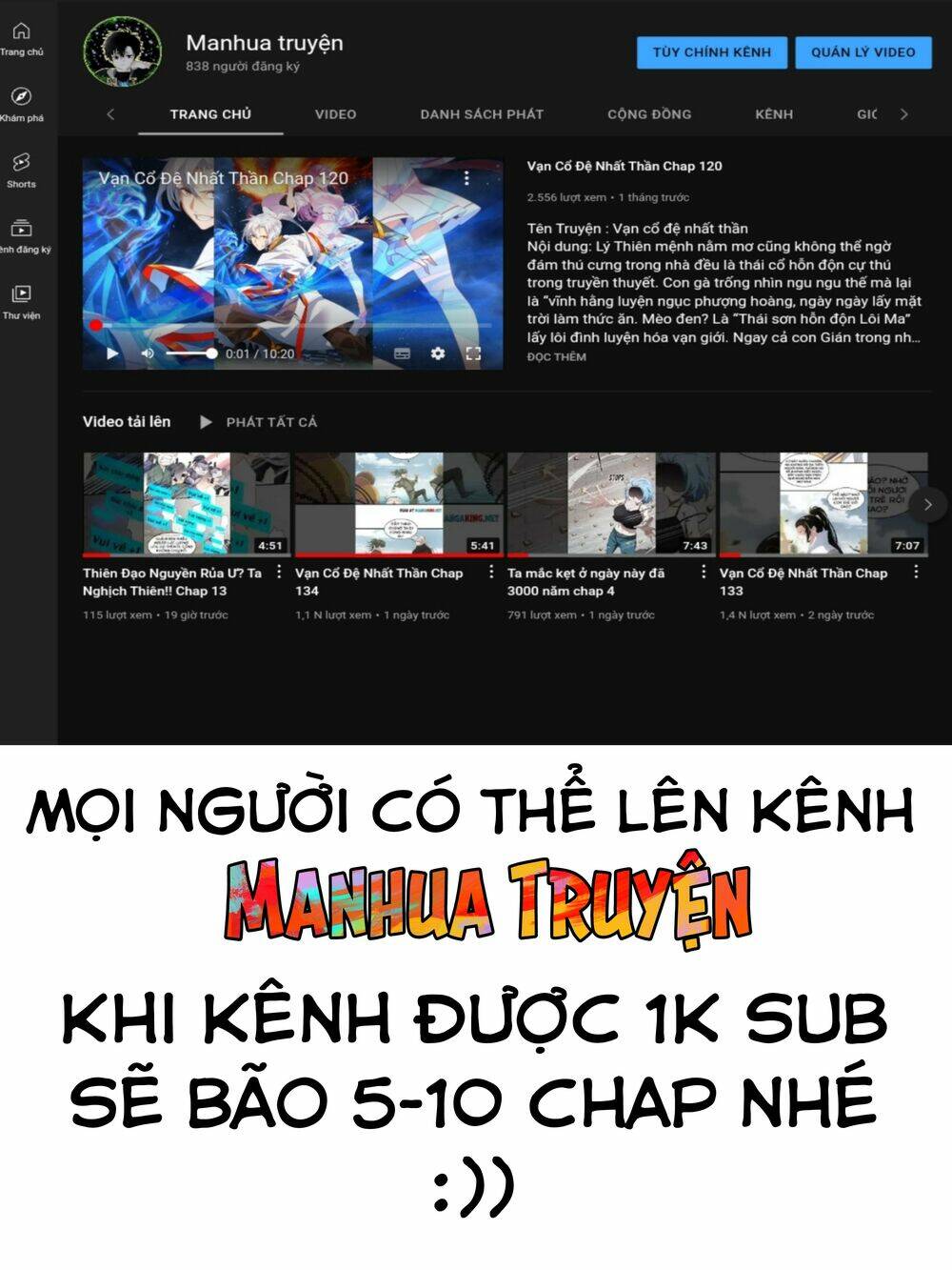 Vạn Cổ Đệ Nhất Thần