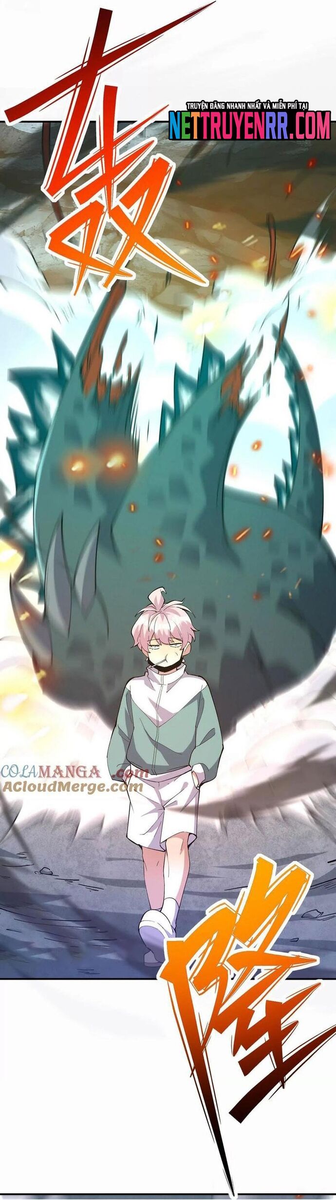 Trùng Sinh Thành Godzilla
