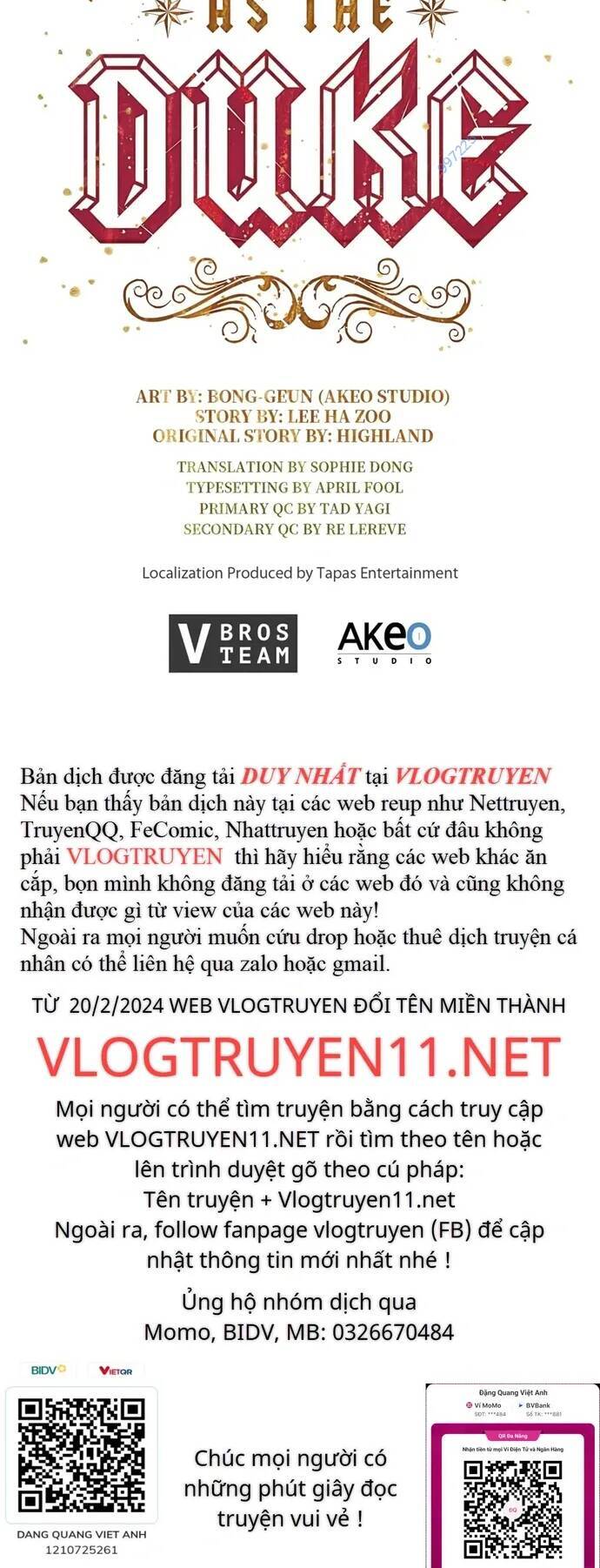 Hồi Quy Thành Công Tước