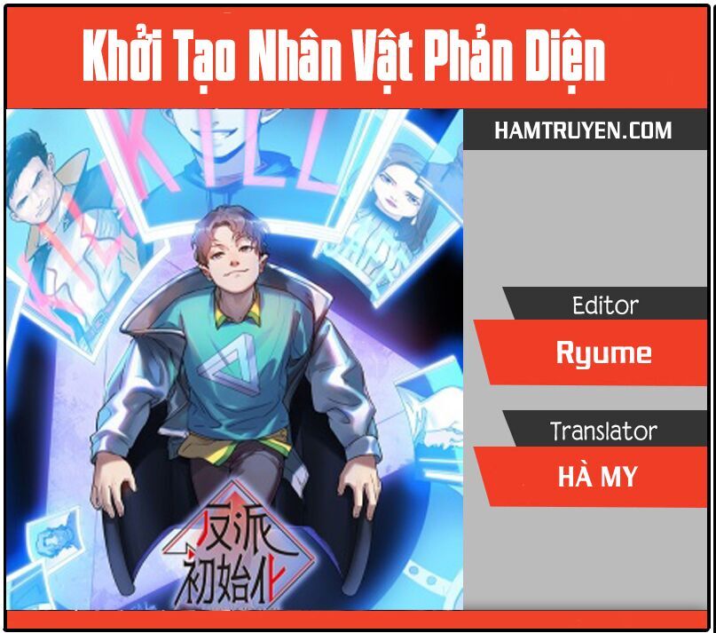 Khởi Tạo Nhân Vật Phản Diện