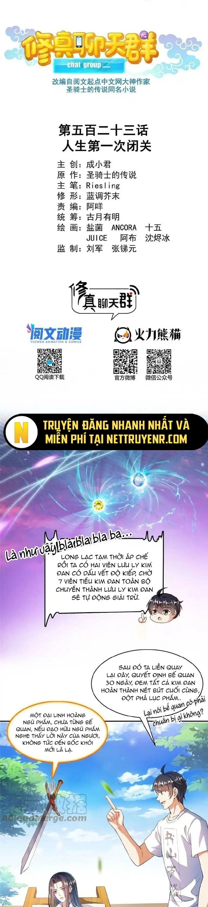 Tu Chân Nói Chuyện Phiếm Quần